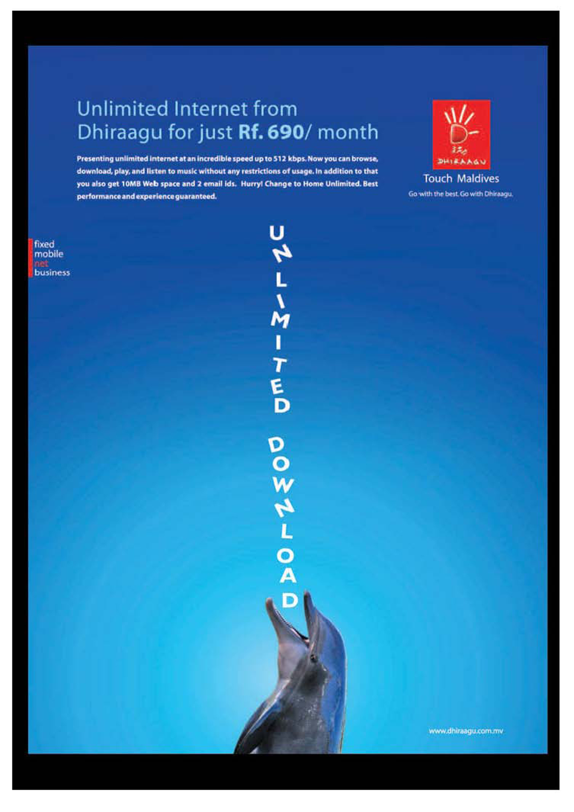 Dhiraagu - Unlimited Download